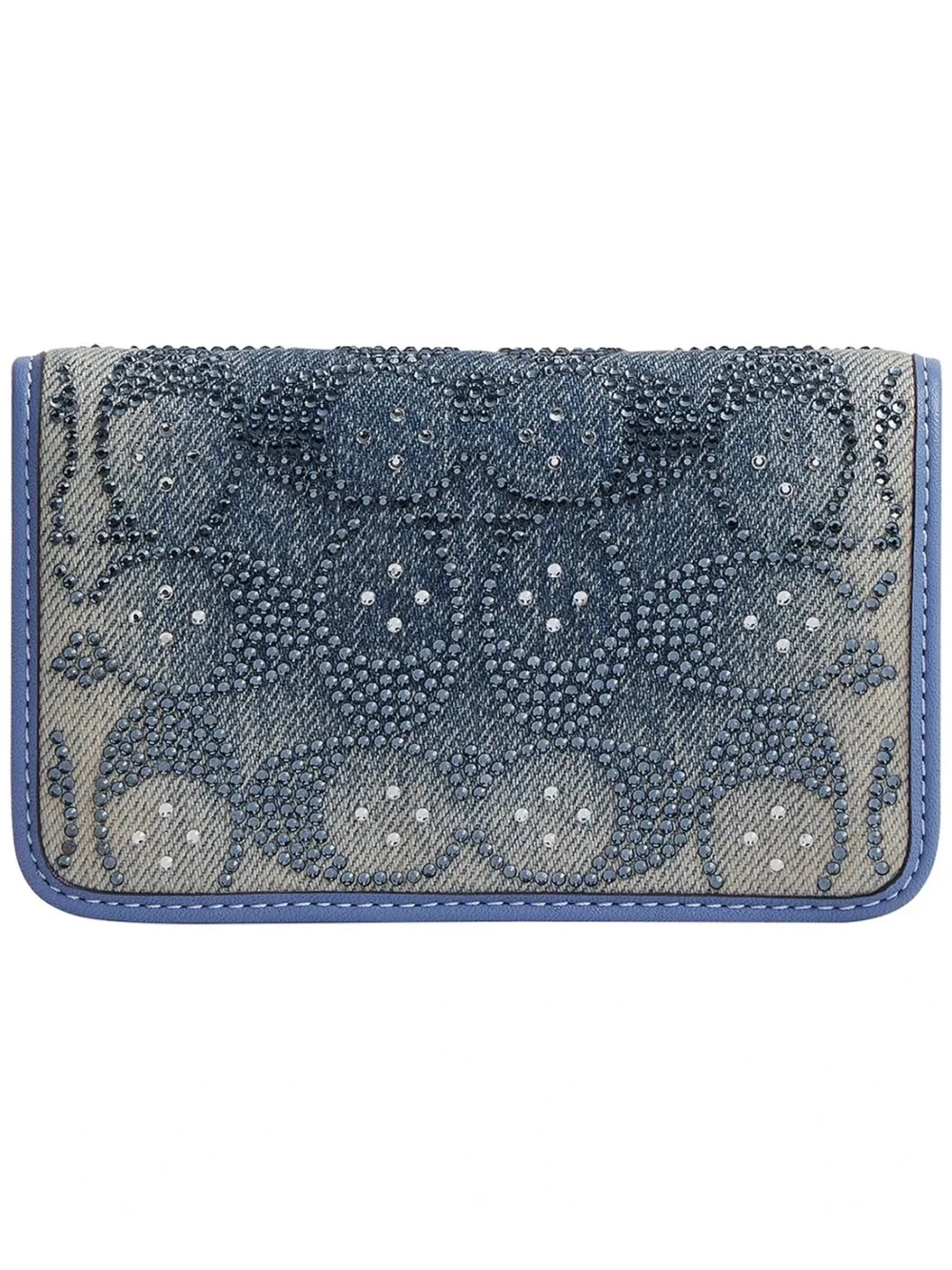 BNWT!!! Coach Denim Crystal Signature Essential Slim Card Case 💙💙